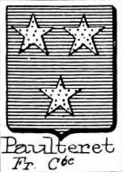 Paulteret Coat of Arms / Family Crest 0