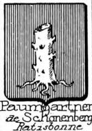 Paumbgartner Coat of Arms / Family Crest 2