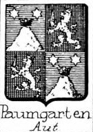 paumgarten Coat of Arms / Family Crest 3