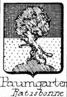 paumgarten Coat of Arms / Family Crest 2