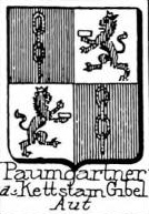 Paumgartner Family Crest, Coat of Arms and Name History