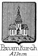 Paumkirch Coat of Arms / Family Crest 0