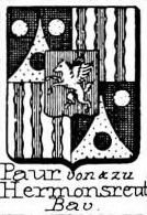 Paur Coat of Arms / Family Crest 11