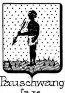 Pauschwang Coat of Arms / Family Crest 0