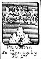 Pavans Coat of Arms / Family Crest 0