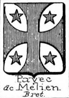Pavec Coat of Arms / Family Crest 0