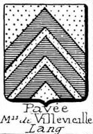 Pavee Coat of Arms / Family Crest 1