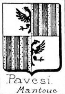 Pavesi Coat of Arms / Family Crest 1