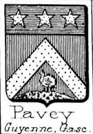 Pavey Coat of Arms / Family Crest 2