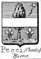 Pecci Coat of Arms / Family Crest 2