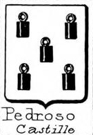 Pedroso Coat of Arms / Family Crest 1