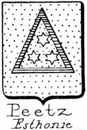 Peetz Coat of Arms / Family Crest 1
