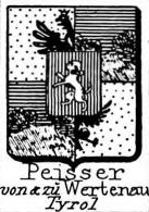 Peisser Coat of Arms / Family Crest 3