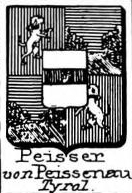 Peisser Coat of Arms / Family Crest 2
