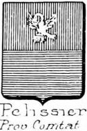 Pelissier Coat of Arms / Family Crest 3