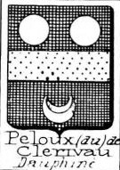 Peloux Coat of Arms / Family Crest 1