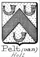 Pelt Coat of Arms / Family Crest 2