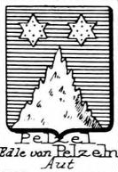 Pelzel Coat of Arms / Family Crest 1