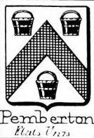 Pemberton Coat of Arms / Family Crest 1