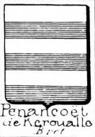 Penancoet Coat of Arms / Family Crest 1