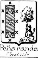Penaranda Coat of Arms / Family Crest 1