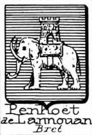 Penhoet Coat of Arms / Family Crest 2