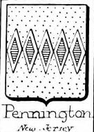 Pennington Coat of Arms / Family Crest 1