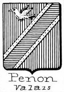 Penon Coat of Arms / Family Crest 1