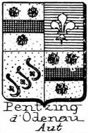 Pentzing Coat of Arms / Family Crest 1