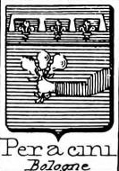 Peracini Coat of Arms / Family Crest 1