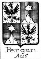 Pergen Coat of Arms / Family Crest 1