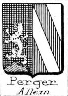 Perger Coat of Arms / Family Crest 12