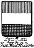 Pergler Coat of Arms / Family Crest 1