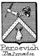 Peroevich Coat of Arms / Family Crest 0