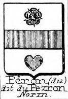 Peron Coat of Arms / Family Crest 1