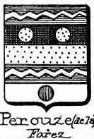 Perouze Coat of Arms / Family Crest 0