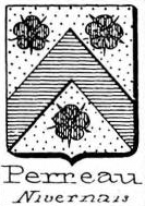 Perreau Coat of Arms / Family Crest 1