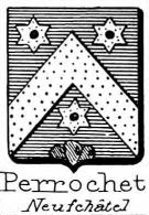 Perrochet Coat of Arms / Family Crest 0