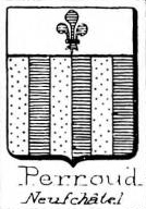Perroud Coat of Arms / Family Crest 0