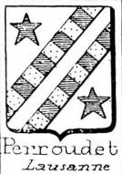 Perroudet Coat of Arms / Family Crest 0