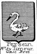 Persein Coat of Arms / Family Crest 0