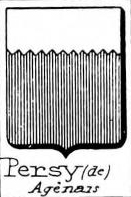 Persy Coat of Arms / Family Crest 1