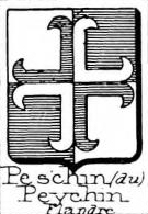 Peschin Coat of Arms / Family Crest 1