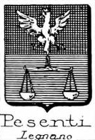 Pesenti Coat of Arms / Family Crest 1