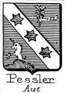 Pessler Coat of Arms / Family Crest 1
