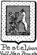 Pestel Coat of Arms / Family Crest 3