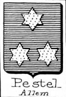 Pestel Coat of Arms / Family Crest 1