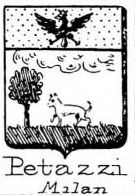 Petazzi Coat of Arms / Family Crest 2