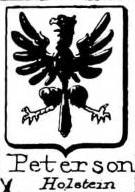 Peterson Coat of Arms / Family Crest 1