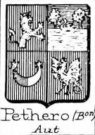 Pethero Coat of Arms / Family Crest 0